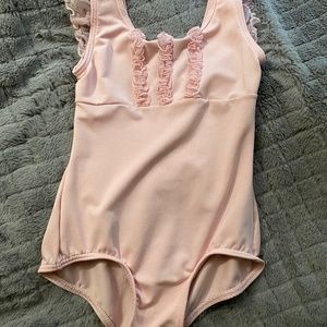 Pink leotard Size 6